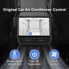 8.66" Rear Screen Compatible with Tesla Model 3 2019-2023 & Model Y 2019-2024, Android 13 4GB+64GB Rear Seat Entertainment Display Screen with Air Conditioning Control, Seat Heating,Wireless Carplay view 2