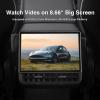 8.66" Rear Screen Compatible with Tesla Model 3 2019-2023 & Model Y 2019-2024, Android 13 4GB+64GB Rear Seat Entertainment Display Screen with Air Conditioning Control, Seat Heating,Wireless Carplay view 3