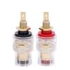 WUZDPRCJ 10PCS Binding Post Banana Socket Connector 4mm Banana Plug Amplifier Speaker terminals Non-Magnetic Banana Connector view 1