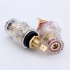 WUZDPRCJ 10PCS Binding Post Banana Socket Connector 4mm Banana Plug Amplifier Speaker terminals Non-Magnetic Banana Connector view 4