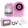 Kids Camera Instant Print, 3.5 Inch Screen Kids Digital Camera Instant, Christmas Birthday Gifts for Girls Age 3-12, Portable Toddler Camera Toy Gifts for 3 4 5 6 7 8 9 10 Year Old Girls Boys (Rose) view 1