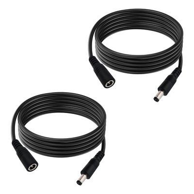 9.8FT DC Power Extension Cable 5.5mmx2.1mm 18AWG Male to Female 12V Extension Cable for CCTV Surveillance Camera Router LED Light Ba 2pcs