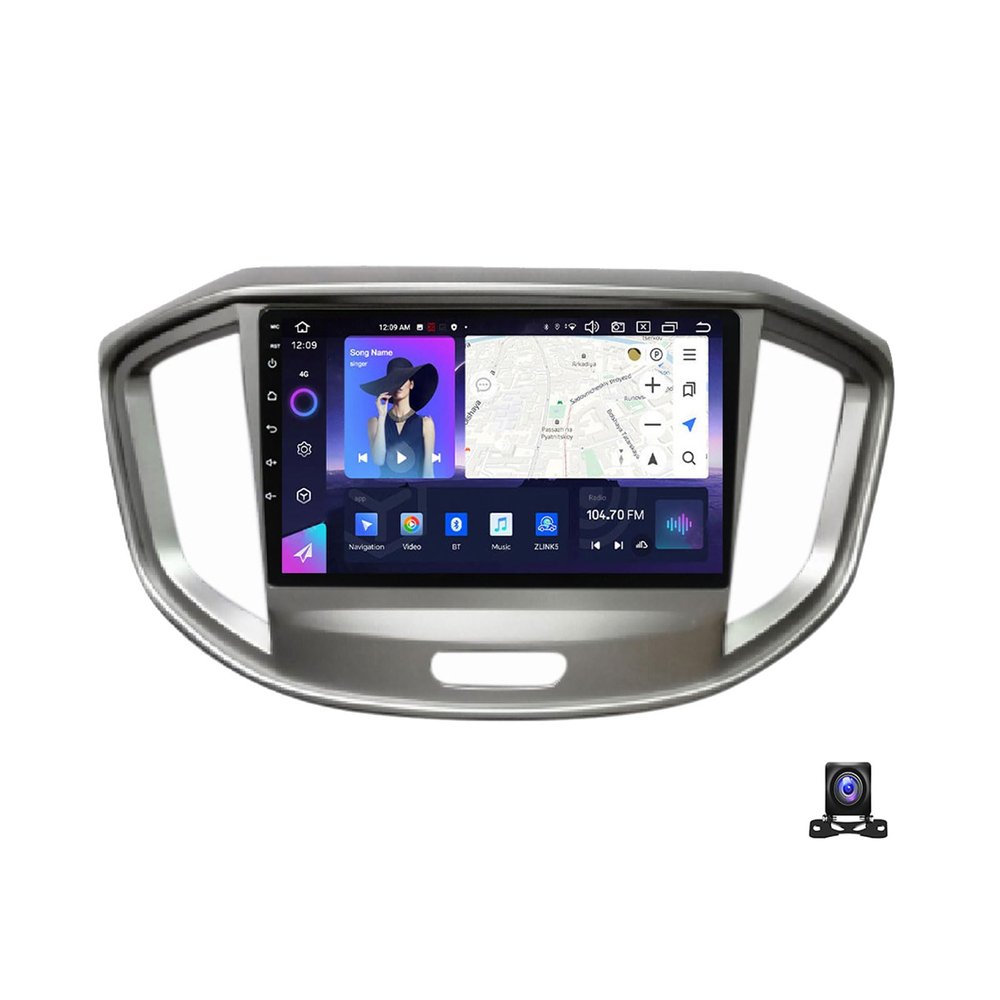 HMRUAGII Android 13 Double Din Car Stereo 9 Inch Touch Screen Radio with GPS Navigation Bluetooth FM Radio Receiver for JAC Refine M4 2016~2018 Support Carplay/Auto/DSP/RDS,8 core nf5 4g+64g