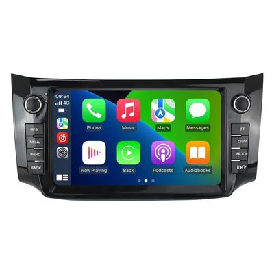 8+128GB 8Core Car Radio Stereo for Nissan Sentra B17 Sylphy 2012-2017 Dash Kit GPS Navigation,9" IPS Touch Screen Head Unit with Car-Play & Android Auto/SWC/DSP/Rear View