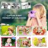 Instant Print Camera for Kids, Toddler Kids Camera Instant Print for 3 4 5 6 7 8 9 10 Years Old Girl Christmas Birthday Gifts, Portable Kid Children Digital Travel Camera Toys for Girls Age 3-12 view 2