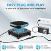 120mm x 25mm Computer Fan with AC Plug, Variable Speed Controller (3V-12V)  AC 100-240V Compatible for PC Case, Xbox, PlayStation, DVR, RV Fridge, Cabinet, Greenhouse & DIY Electronics Cooling view 2
