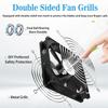 120mm x 25mm Computer Fan with AC Plug, Variable Speed Controller (3V-12V)  AC 100-240V Compatible for PC Case, Xbox, PlayStation, DVR, RV Fridge, Cabinet, Greenhouse & DIY Electronics Cooling view 4