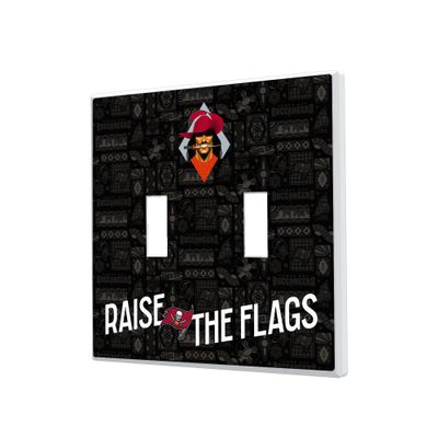 Tampa Bay Buccaneers 2024 Illustrated Limited Edition Double Toggle Light Switch Plate