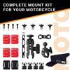 Insta360 X4 Motorcycle Bundle- 8K Waterproof 360 Action Camera with 1/2"" 48MP Sensors, 8K 360 HDR Video, |Includes Motorcycle Bundle, Selfie Stick, Lens Guards, Lens Cap (512GB), Black view 2