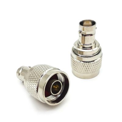 Ahoaepy 2PCS N BNC Antenna Adapter, Type N Male to BNC Female Coaxial Cable Connector for Antennas,WiFi Radios,LMA,Extension Cable