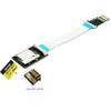Sintech Micro SD SDXC UHS-II Male to Female Extension Card with 9CM Flex Cable,Support SD/SDHC/SDXC UHS-I UHS-II V60 V90 view 2