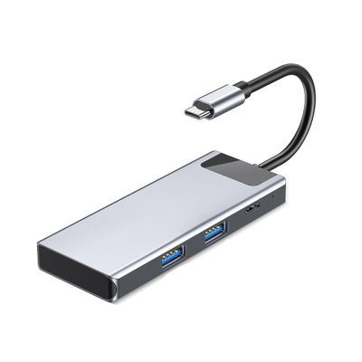 USB C to HDMI Adapter, USB_C Hub to 4K HDMI with 100W PD & USB 3.0 Port Multiport Digital AV Converter for MacBook, iPhone 15, Tablets, iPad Pro/air, Switch and More Devices 6IN1