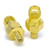 Ahoaepy 2PCS SMA to SMB Antenna Adapter, Low Loss SMA Female to SMB Male Connector Coax Cable Radio Adapter for Car Aerial Antenna, Audio, Router, Video view 3