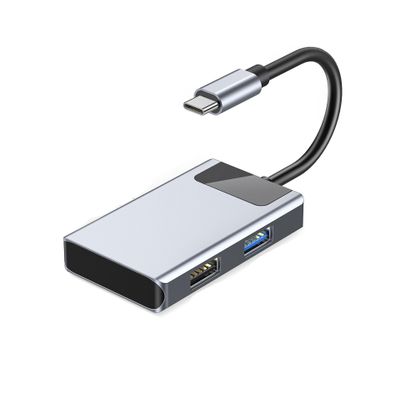 USB C to HDMI Adapter, USB_C Hub to 4K HDMI with 100W PD & USB 3.0 Port Multiport Digital AV Converter for MacBook, iPhone 15, Tablets, iPad Pro/air, Switch and More Devices