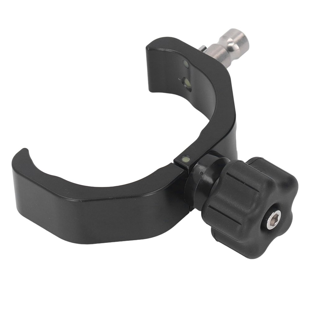 DirectNine Basics Date Collector Holder, GPS RTK Pole Clamp Universal Portable Data Collector Bracket Mount Range Pole Bracket