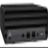 HP EliteDesk 800 G6 Business Mini Desktop Black (Intel 8-Core i7-10700T vPro Platform, 32GB RAM, 1TB PCIe SSD, Intel UHD 630, WiFi 6, Bluetooth 5.3, RJ-45, Win 10 Pro) w/Keyboard, Mouse & DKZ Hub view 2