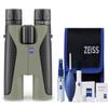 Zeiss 8x42 Terra ED Binoculars & Cleaning Kit Combo (Velvet Green) view 1