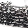 100pcs self-locking heavy duty stainless steel metal cable ties,Widely used in garages, gardens, factories, and outdoors (9.8inches) view 2