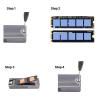 GRABLOOM Two Bay SSD Enclosure RTL9210B /JMS583 Aluminum Design for Efficient Data Storage and Transfer Hard Drive Enclosure view 2