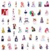 100Pcs Anime Girl Stickers for Water Bottles,Waterproof Kawaii Hot Girl Stickers for Teens,Cartoon Sexy Lady Decals for Laptop Hydroflask Scrapbooking Journaling view 2