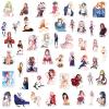 100Pcs Anime Girl Stickers for Water Bottles,Waterproof Kawaii Hot Girl Stickers for Teens,Cartoon Sexy Lady Decals for Laptop Hydroflask Scrapbooking Journaling view 3