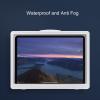Yunseity Shower Phone Holder, Anti Fog Wall Mounted Rotatable Design Shower Tablet Holder for Toilet (White) view 3