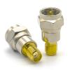 Ahoaepy 2PCS Type F to SMA Antenna Cable Connector, Low Loss SMA Female to Type F Male Coax Adapter Radios Adapter for HAM Radio Transceivers, CCTV, LMA, Video view 1