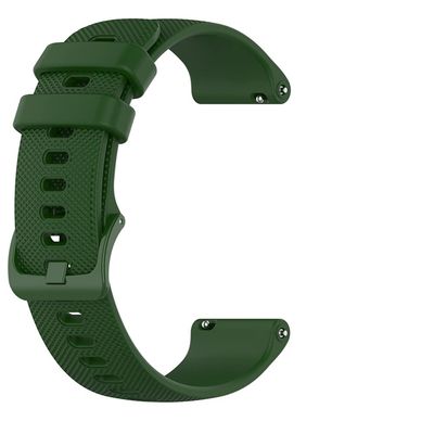 RORFFK Original Watch Band for Garmin Vivoactive 3 Venu 2 SQ Vivoactive 4 4S Forerunner 645 245m Silicone Strap Watchband Accessories (Color : J, Size : 20mm)