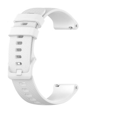 RORFFK Original Watch Band for Garmin Vivoactive 3 Venu 2 SQ Vivoactive 4 4S Forerunner 645 245m Silicone Strap Watchband Accessories (Color : A, Size : For Venu 2S)