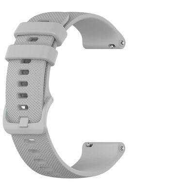 RORFFK Original Watch Band for Garmin Vivoactive 3 Venu 2 SQ Vivoactive 4 4S Forerunner 645 245m Silicone Strap Watchband Accessories (Color : H, Size : For Venu 2S)