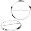 Americruise 1 Paire Harley Speaker Accessorires Speaker Covers Trim Grill compaticable for Touring Electra Glide Street Glide Ultra Limited Tri Glide FLHTK FLHTCU 2014-2023 (Chrome) view 2