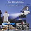 AKAVIG 8CH Solar Energy Wireless Home Security Camera System with 2T Hard Disk, Outdoor 4MP WiFi Solar Power Surveillance NVR Kit with Two Way Audio, Motion Detection view 4