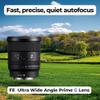 Sony FE 20mm f/1.8 G Full-Frame Large-Aperture Ultra-Wide Angle G Lens Bundle with Editing Software, 64GB Memory Card, Lens Mug, Memory Card Storage, and Card Reader (5 Items) view 4