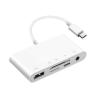 DAGIJIRD TF/SD Card Reader USB C 5 in 1 Multiple External Memory Card Reader Adapter view 1