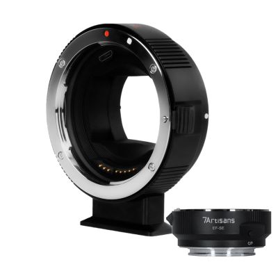 7artisans EF-SE Electronic Auto Focus Anti-Shake Camera Adapter with USB Port Firmware Update for EF/EF-Lens to Sony E Mount Camera