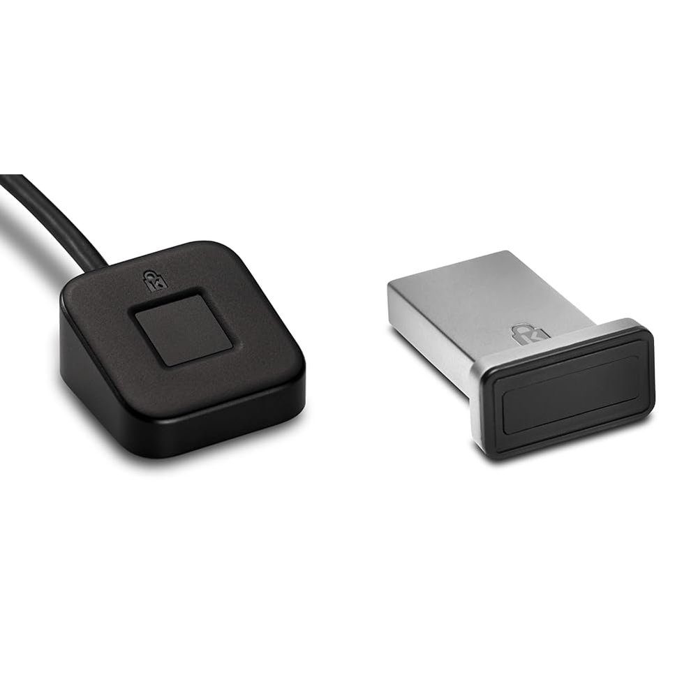 Kensington VeriMark Fingerprint Key Readers - Desktop USB (K62330WW) & IT Key for Windows Hello (K64704WW)