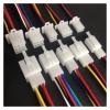 Buxns Dj7021-2.8mm Electric Motorcycle Harness Connector 2/3 / 4/6 / 9-pin Steering Lamp Male and Female Butt Terminal Sheath(4p Strip line,5sets) view 2