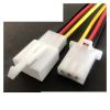 Buxns Dj7021-2.8mm Automobile Harness Connector 2/3 / 4/6 / 9 / Pin Modified Tail Wire Plug of Electric Motorcycle Steering Lamp(3p Strip line,5sets) view 1