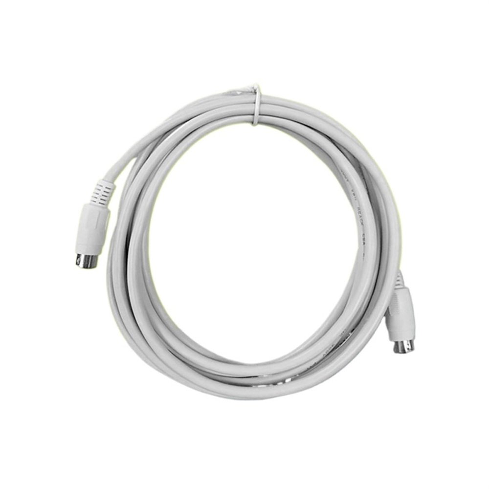 Bubupig Suitable for Round Head MD8 core pin MD8 Pair MD8 DIN8 pin Male to Male Connection Cable Direct Connection Communication Cable (Size : FX 20P CAB0 3 Meters)