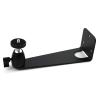 mengli-99 Projector Stand Projector Rack Home Bedside Bedroom Living Room Heavy Duty Wall Mounted Projector Stand Micro Universal Projector Shelf Black Projector Bracket view 1