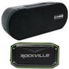 Audiosavings Bundle: Memphis Audo MXASB9 Jet Ski/Snowmobile/ATV 9" Sound Bar Bundled with Rockville Rock Anywhere Waterproof Portable Bluetooth Speaker+TWS Stereo Linking (2 Items) view 1