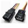 Buxns Dj7021a-1.2 Automotive Turn Signal Harness Waterproof Connector 2/3/4/pin Feed Wire Length 15cm(3p Strip line,5sets) view 1