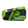 MC MOTOPARTS Headsets Decal Protection Cover Sticker x2 SS001 Green Tape Compatible with Cardo Packtalk Edge view 1