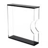 JDXQBLD Acrylic Vinyl Record Holder Table Vinyl Record Storage Box Desktop Vinyl Record Display Cabinet Shelf for Bedroom Living Room (Clear 35 * 33 * 8Cm) view 1