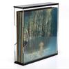 JDXQBLD Acrylic Vinyl Record Holder Table Vinyl Record Storage Box Desktop Vinyl Record Display Cabinet Shelf for Bedroom Living Room (Clear 35 * 33 * 8Cm) view 2