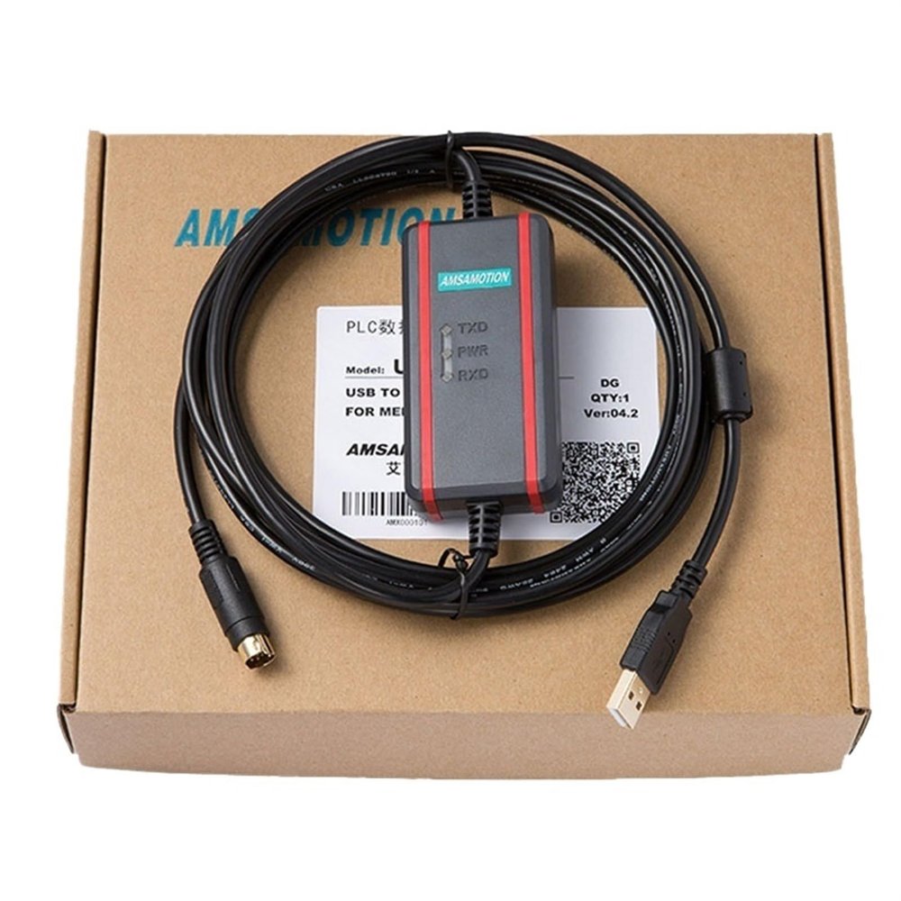 Bubupig USB-FBS-232P0-9F Yonghong FBS Series PLC Programming Cable b1z Data Cable B1 Connection Download Cable (Size : Optical Isolation)