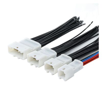 Buxns 20CM 8/12/16/24/32/40 Pin Extension Female Male 0.7MM 1318386-1 1376103-1 1318917-1 1674312-1 1318389-1 Wiring Harness(Gold,28P)