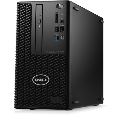 Dell Precision 3450 SFF Workstation Desktop | Core i5-11500 - 2TB SSD Hard Drive - 16GB RAM - Nvidia RTX T400 | 6 cores @ 4.6 GHz - 4GB GDDR6 Win 11 Pro Black (Renewed)