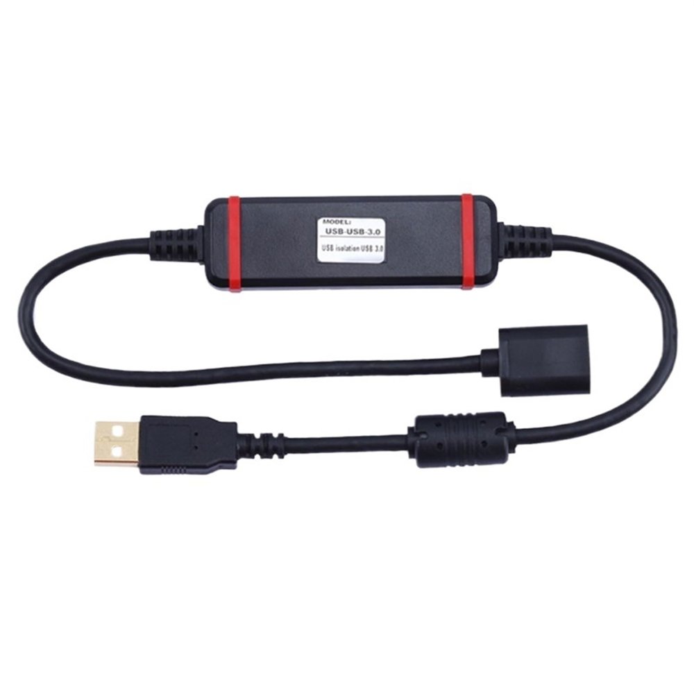 Bubupig USB Industrial Grade Isolator USB to USB Signal Digital Power Safety ADUM3160 Isolation Module, Black