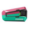 MC MOTOPARTS Headsets Decal Protection Cover Sticker x2 TT002 Pink Green Compatible with Cardo Packtalk Edge view 1